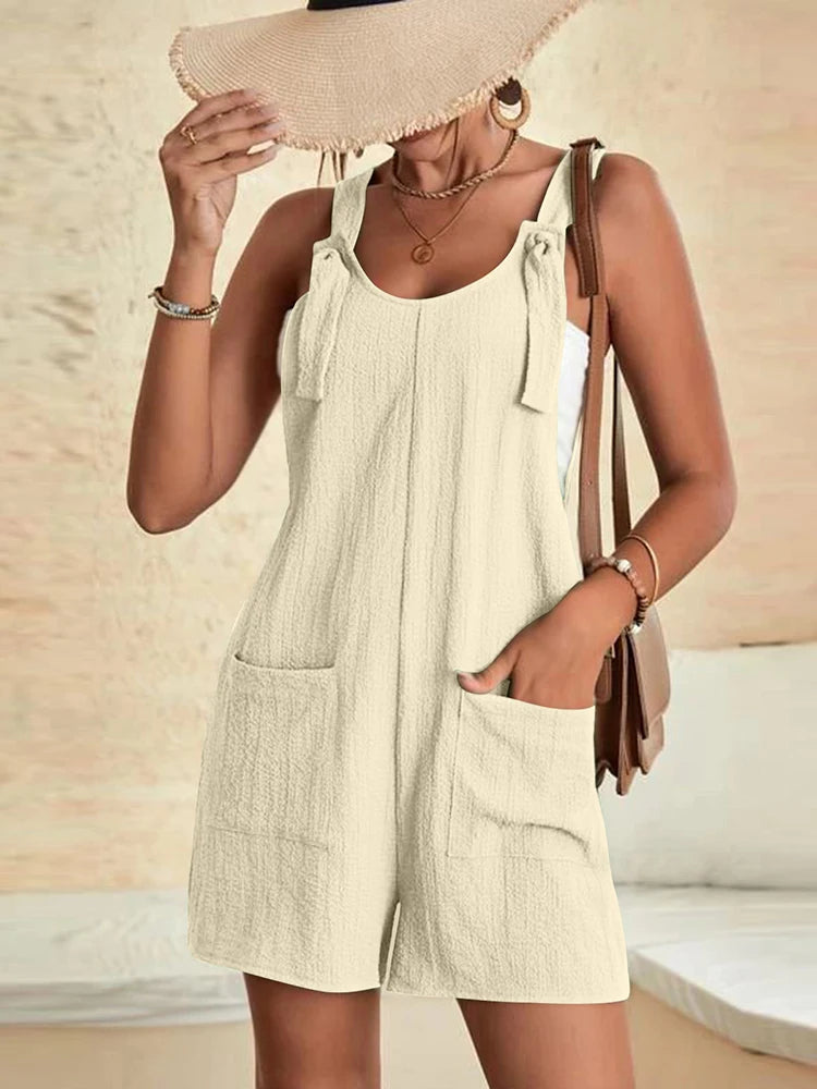 Women Summer Casual Short Rompers