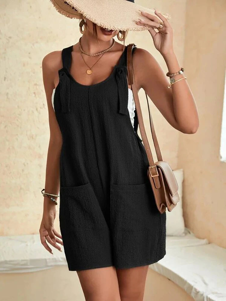 Women Summer Casual Short Rompers