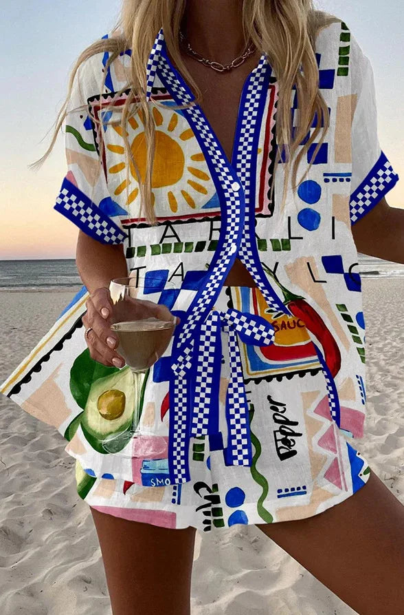 Beach Holiday 2 Piece Set Women