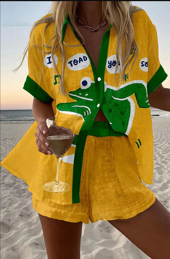 Beach Holiday 2 Piece Set Women