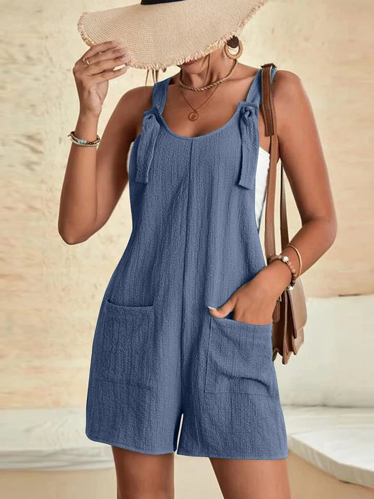 Women Summer Casual Short Rompers