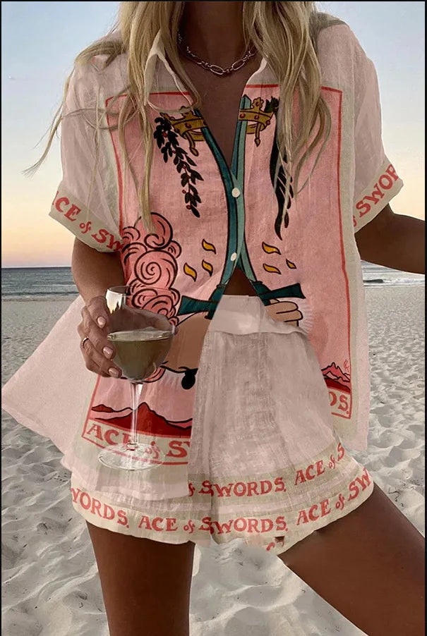 Beach Holiday 2 Piece Set Women