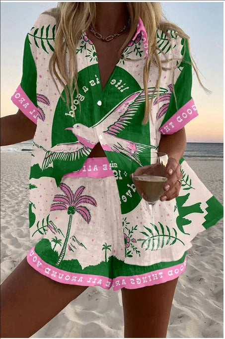Beach Holiday 2 Piece Set Women
