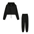 Winter Tracksuit Women Two Piece Set